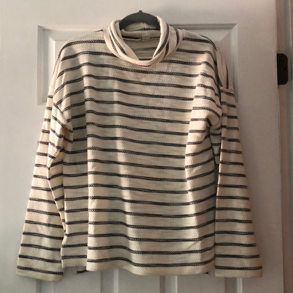 J Crew mock turtleneck